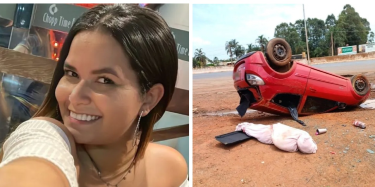 Larissa Araújo teve a casa invadida pelo criminoso. Foto: Reprodução