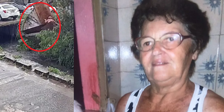 A idosa morava sozinha e o Corpo de Bombeiros demorou a ser acionado. Foto: Reprodução