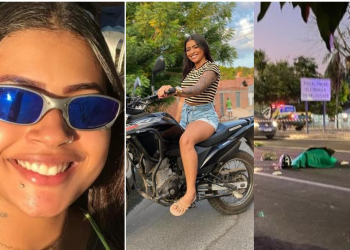 Samya Silva deixa um filho. Ela morreu na hora, no local. Foto: Reprodução