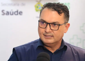 O secretário executivo foi socorrido pelo Samu. Foto: Reprodução