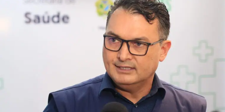 O secretário executivo foi socorrido pelo Samu. Foto: Reprodução