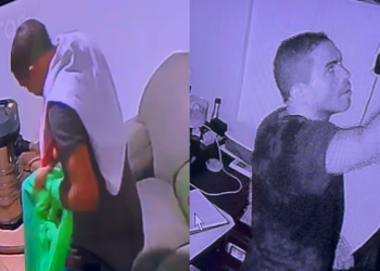 A invasão aconteceu de madrugada. Foto: Reprodução