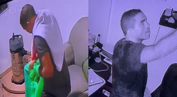 A invasão aconteceu de madrugada. Foto: Reprodução