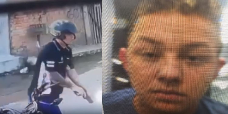 O autor foi o responsável por conduzir a motocicleta utilizada na ação criminosa. Foto: Divulgação/PC-AM