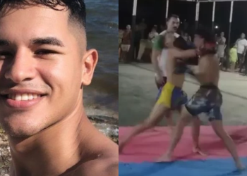 O lutador tinha apenas 23 anos e chegou a ser hospitalizado. Foto: Reprodução