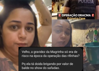 Magrinha anunciou a gravidez em julho. Foto: Reprodução