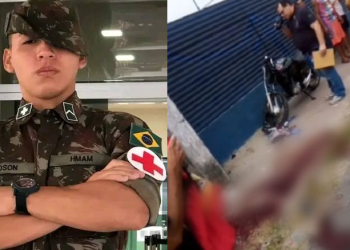 O jovem de 20 anos morreu na hora. Foto: Divulgação