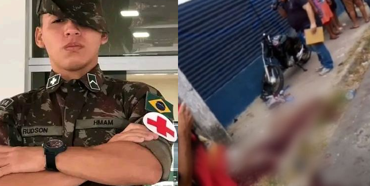 O jovem de 20 anos morreu na hora. Foto: Divulgação