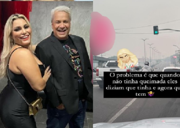 Lau Peixoto polemizou com o comentário. Foto: Reprodução