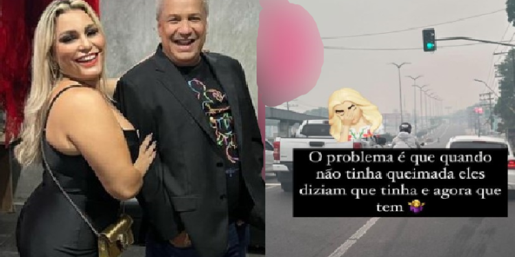 Lau Peixoto polemizou com o comentário. Foto: Reprodução