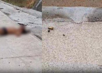 A vítima não foi identificada. Foto: Reprodução