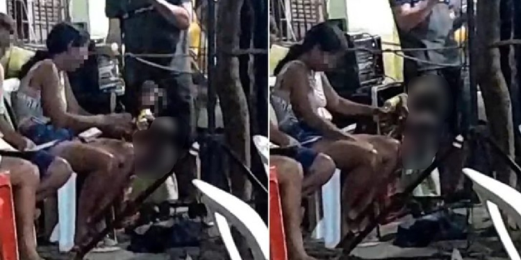 A criança agora está aos cuidados de uma irmã mais velha e maior de idade. Foto: Reprodução