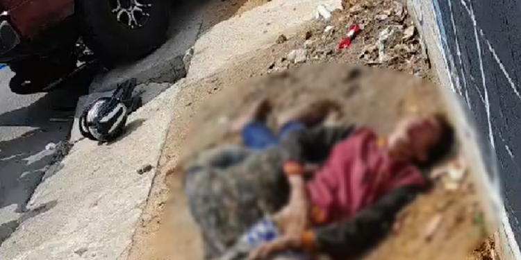 A dupla foi socorrida pelo Samu. Foto: Reprodução