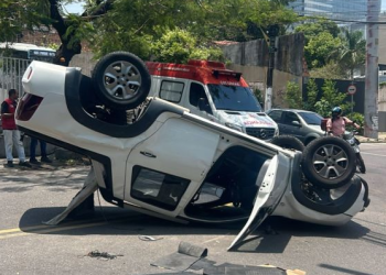 Ninguém se feriu gravemente. Foto: Reprodução