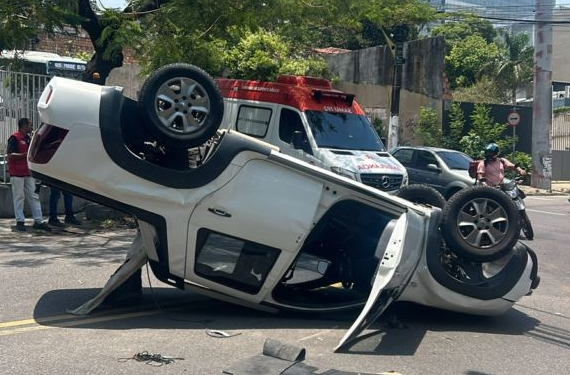 Ninguém se feriu gravemente. Foto: Reprodução