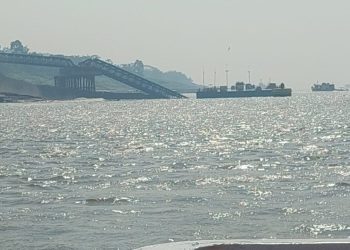 O DNIT acionou a Defesa Civil e a Marinha do Brasil. Foto: Reprodução