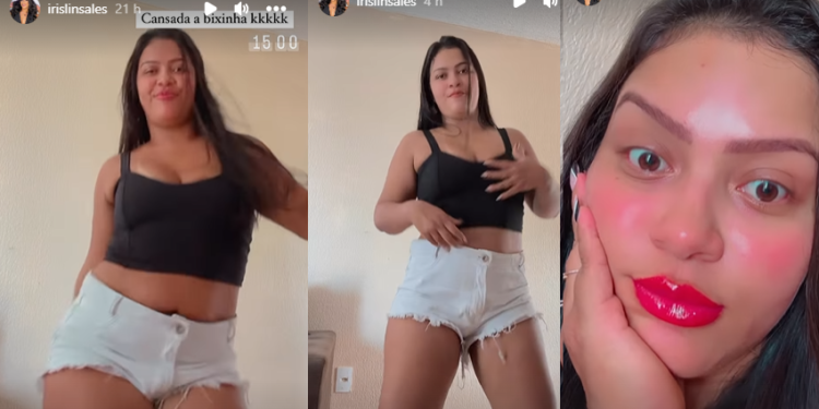 A influenciadora rebateu os comentários. Foto: Reprodução