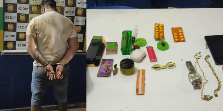 Bruno Lima de Oliveira, conhecido como ‘Russo’, tem dois mandados de prisão em aberto pelo crime de homicídio. Foto: Divulgação/PMAM