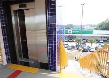 A obra, que é uma parceria da Prefeitura de Manaus com o governo do Estado. Foto: Clóvis Miranda / Semcom