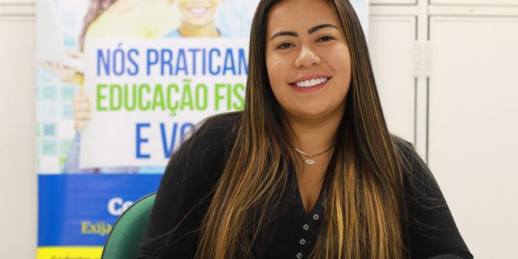 Vitória Andrya Mota ganhou no sorteio mensal de outubro. Foto: Divulgação/Sefaz-AM