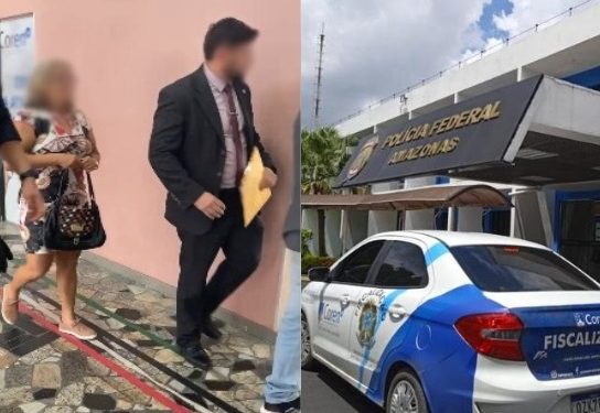 A mulher foi conduzida em flagrante à sede da Polícia Federal para prestar esclarecimentos. Foto: Divulgação