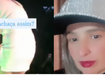 Linda Mel tem dado o que falar nas redes. Foto: Reprodução