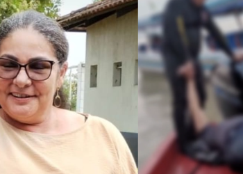 O corpo de Maria Luzia Farias da Silva, de 54 anos, foi encontrado na tarde de quarta-feira (16). Foto: Divulgação