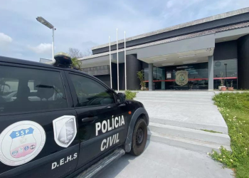 A DEHS investiga o crime. Foto: Divulgação