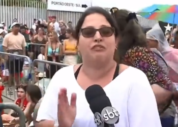 A brasileira acabou tendo que ir na delegacia. Foto: Reprodução