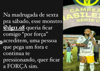 A jovem registrou o caso na polícia e contou nas redes sociais. Foto: Reprodução