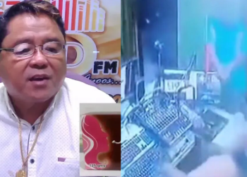 O locutor estava ao vivo no programa. Foto: Reprodução