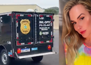 O IML foi acionado para fazer a remoção. Foto: Reprodução/Instagram