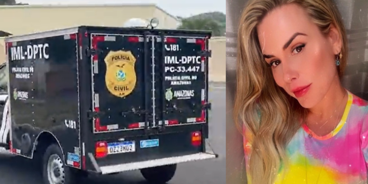 O IML foi acionado para fazer a remoção. Foto: Reprodução/Instagram