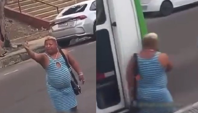 A celebridade amazonense saiu bufando. Foto: Reprodução