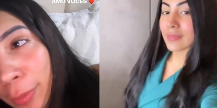 Isabelly Aurora virou evangélica logo depois de ser solta. Foto: Reprodução/Instagram