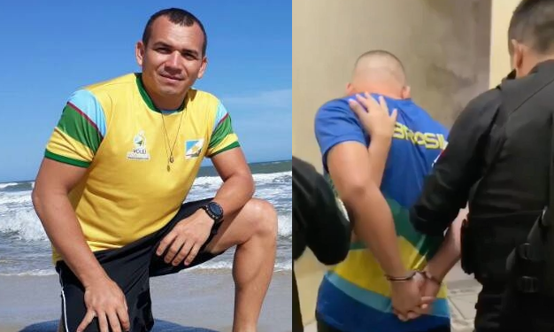 Walhederson Brandão foi preso nesta manhã. Foto: Reprodução