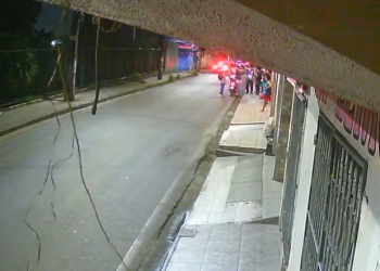 Um dos crimes foi filmado por câmera de segurança. Foto: Reprodução