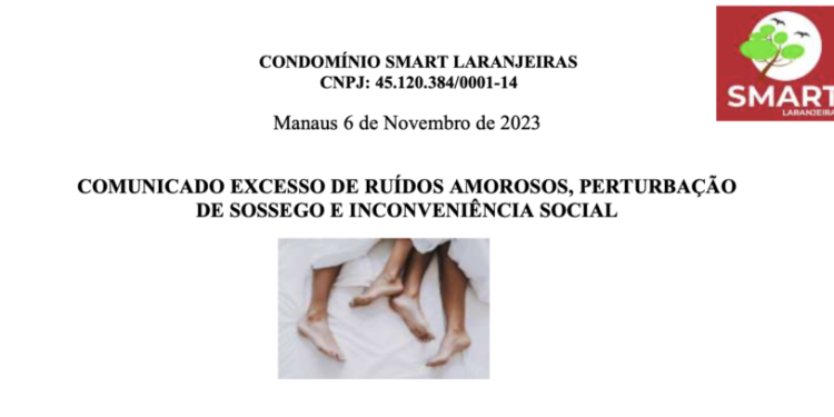 O comunicado foi o assunto no condomínio em Flores. Foto: Reprodução