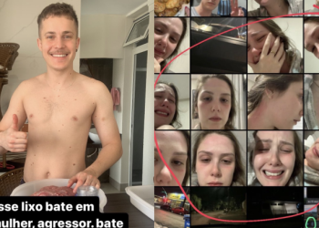 O ladrão postou print de conversas e ainda fotos. Foto: Reprodução