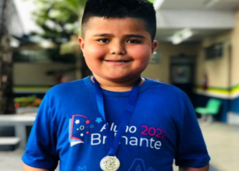 Luan Gama foi aprovado em Licenciatura em Matemática. Foto: Reprodução