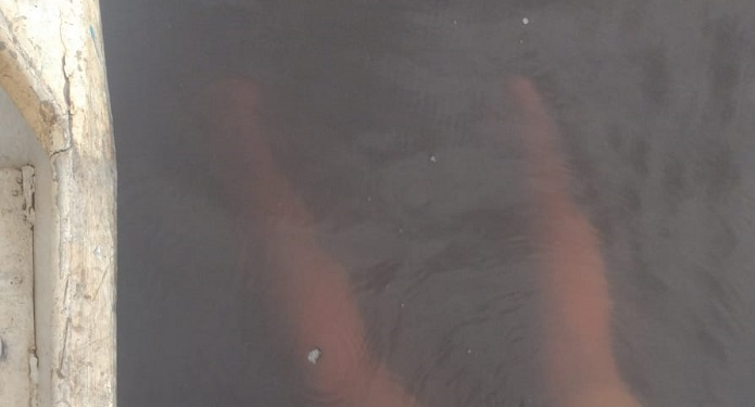 O corpo foi removido pelo IML. Foto: Reprodução