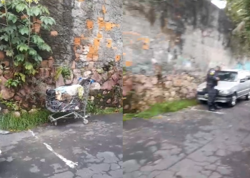 Moradores encontraram o corpo nesta manhã. Foto: Reprodução