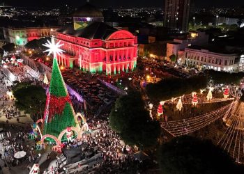 A programação do 'Mundo Encantado do Natal' contou também com apresentações musicais. Foto: Marcely Gomes e Alex Maia