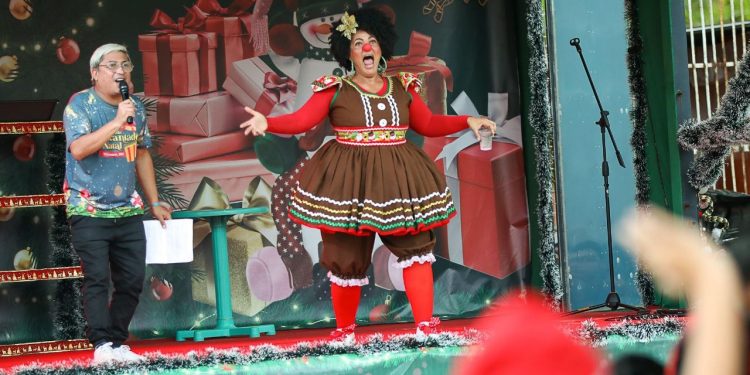 O projeto faz parte do 'Mundo Encantado do Natal' e segue até o dia 21 de dezembro. Foto: Divulgação / Secretaria de Cultura e Economia Criativa