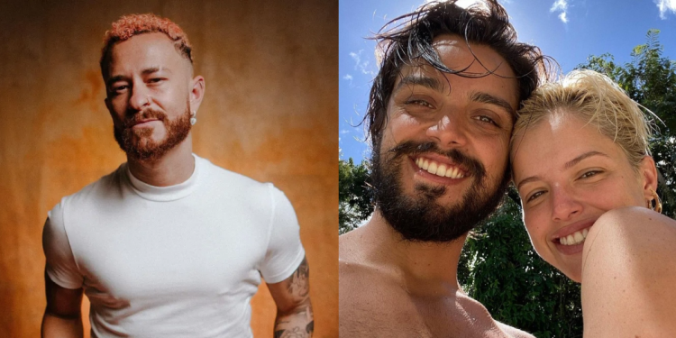 Fred Bruno diz que conheceu o ator numa festa. Foto: Reprodução