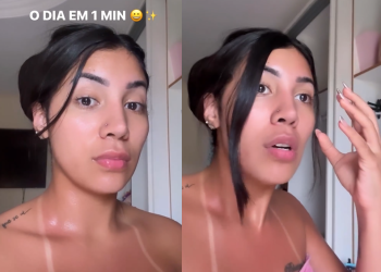 A influenciadora revelou o fato para os seguidores. Foto: Reprodução