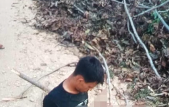 O rapaz foi socorrido e passou por cirurgia. Foto: Reprodução