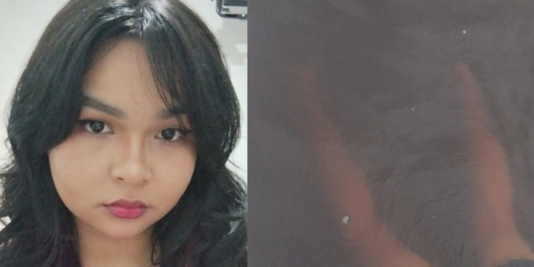 Luna Lorena, de 21 anos, é mulher indígena e cursava Letras. Foto: Reprodução