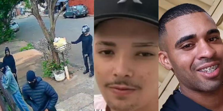 Câmeras flagraram os crimes do quinteto. Foto: Reprodução