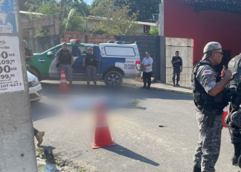 O crime ocorreu na frente da casa de onde ele estava saindo. Foto: Reprodução